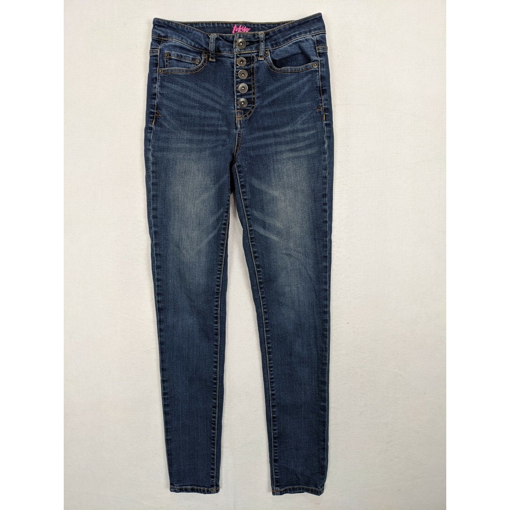 Tokyo Darling Girls‎ Jeans Jegging Size 2 regular Cotton Blend  Blue